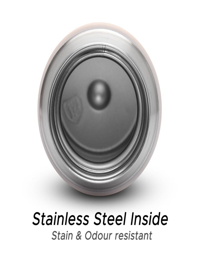 جايبي بلس زجاجة ماء حرارية من الفولاذ المقاوم للصدأ من جاي بي بلس راي، سعة 270 مل | مقاومة للصدأ والتسرب | مثالية للمدرسة والمكتب والسفر - (وردي) - Image 4